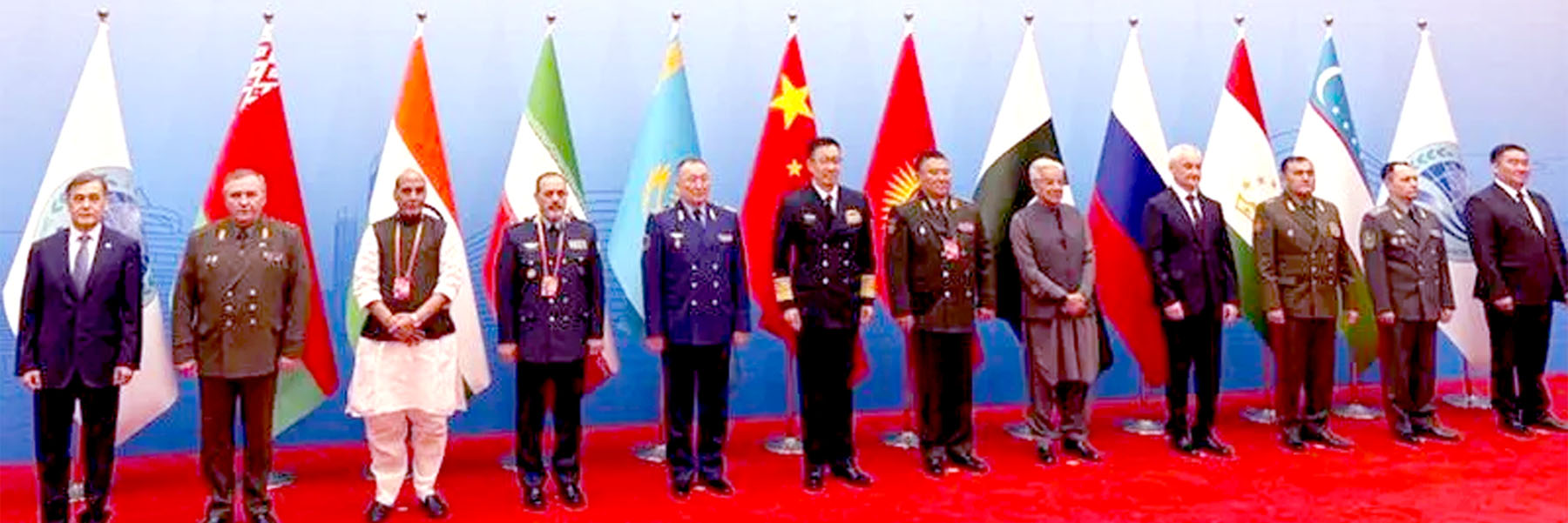 India refuses to sign Shanghai Cooperation Organisation declaration on terrorism.